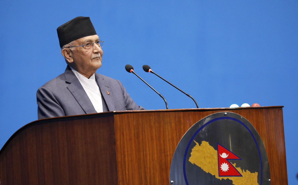 रवि लामिछानेलाई प्रधानमन्त्री ‍ओलीको व्यङ्ग्य - ‘भिजिट भिसामा गएर फर्किएकाले भिजिट भिसाबारे प्रश्न गर्ने'  (भिडियो)