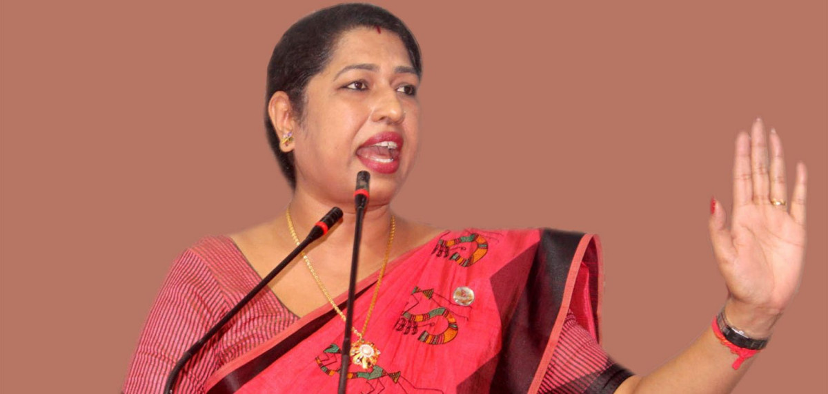 मन्त्रिपरिषद्मा३३ प्रतिशत महिला हुनुपर्छः सांसद चौधरी