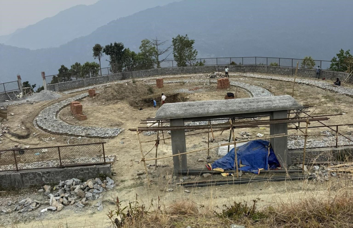 म्याद सकिएको दुई वर्षपछि थालियो रावण पार्क निर्माण