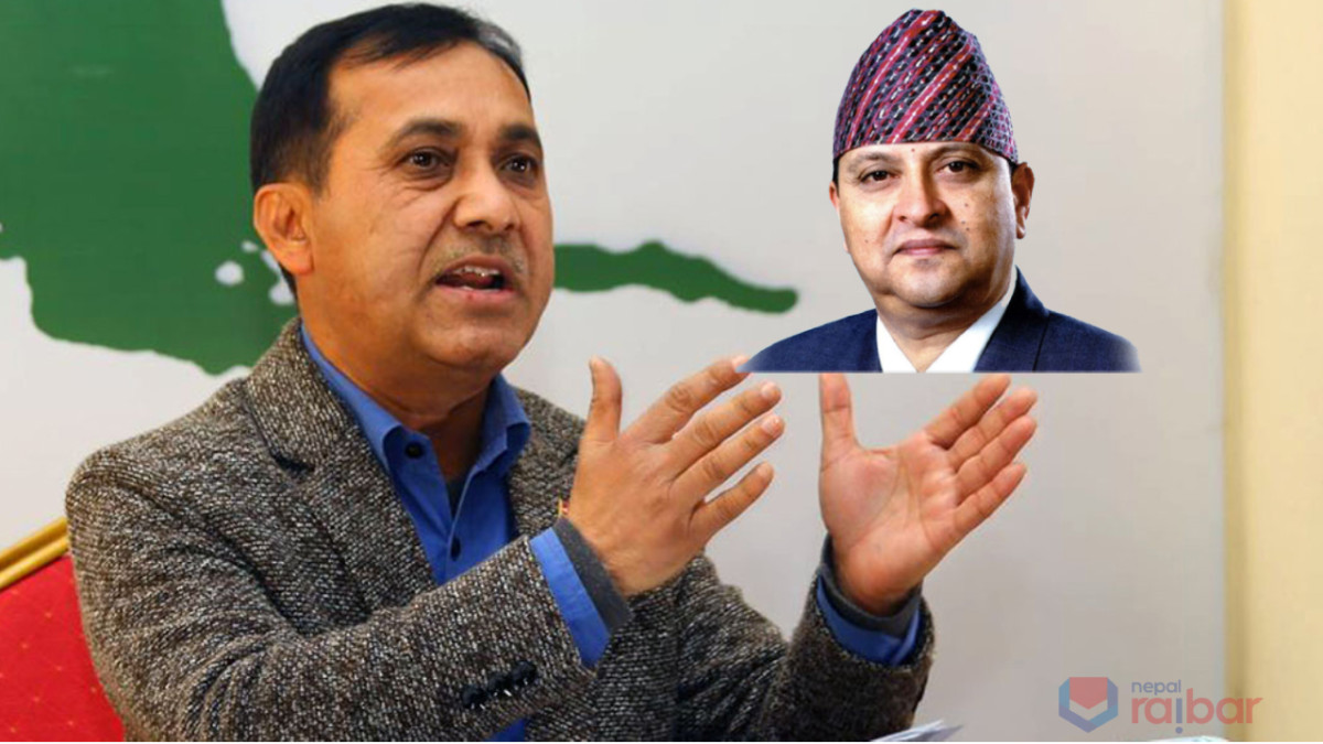 पूर्वराजालाई महामन्त्री शर्माको चुनौतीः श्रीपेच चिह्न लिएर ०८४ को चुनाव लड्नुस्