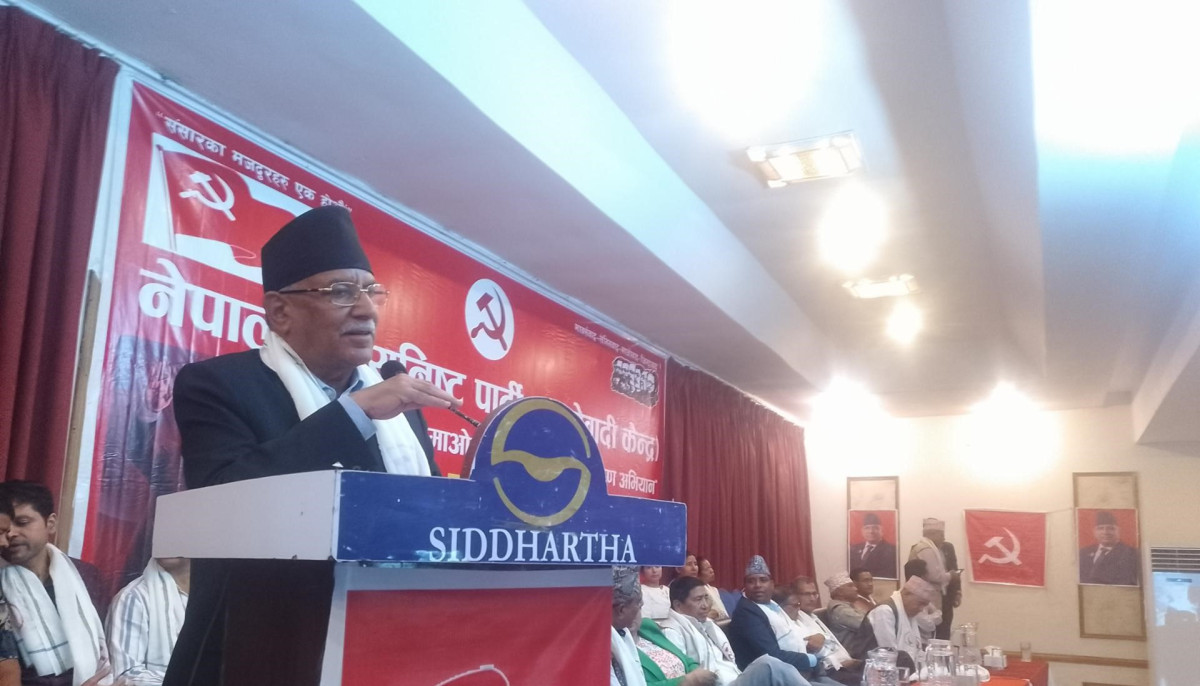 योभन्दा परिस्थिति बिग्रिए मुलुकमा ठूलो दुर्घटना निम्तिन्छः प्रचण्ड