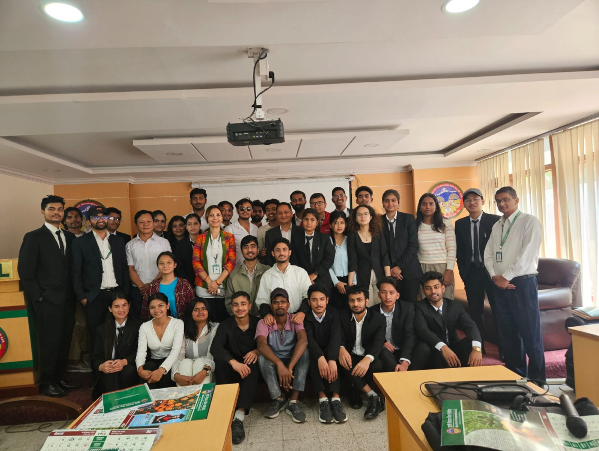 विद्यार्थीको शैक्षिक भ्रमणमा वित्तीय साक्षरता कार्यक्रम सम्पन्न