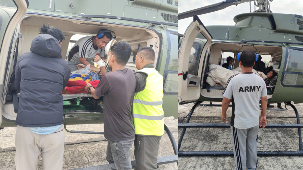 Helicopter Rescues 16-Year-Old in Labor from Humla