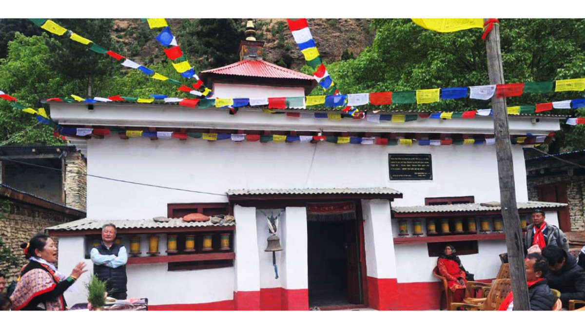 500-Year-Old Monastery Renovated in Mustang