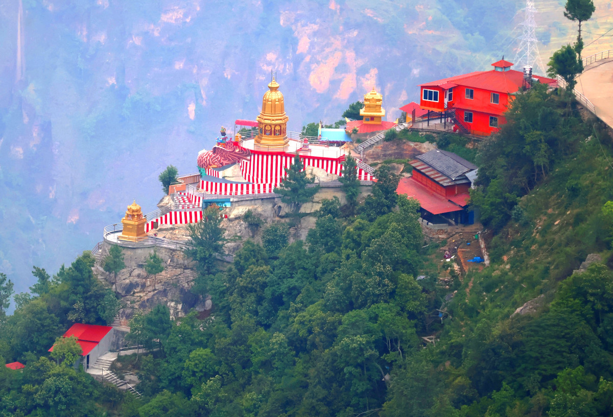 धार्मिक तथा पर्यटकीयस्थल पञ्चकोट, ५० करोडको धार्मिक संरचना