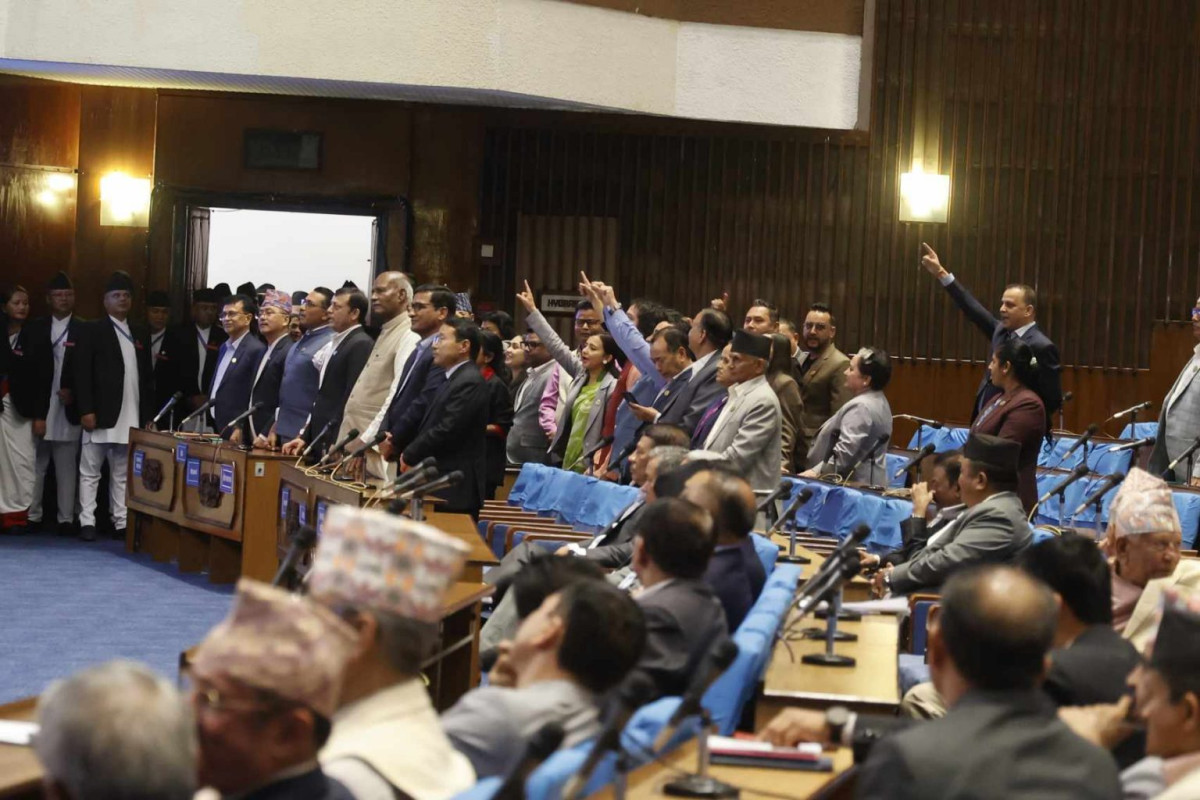 भोलिसम्मका लागि संसद बैठक स्थगित