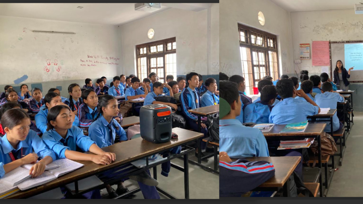 कानुनका विद्यार्थीको अनौठो पहलः विद्यालयदेखि गाउँसम्म ‘प्रोजेक्ट सुधीर’ मार्फत कानुनी र डिजिटल सचेतना