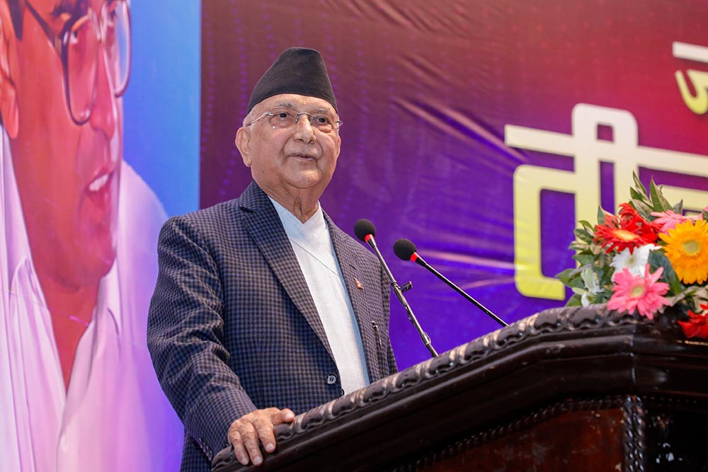 म र विद्या भण्डारीबाट बम-बारुद पडकिदैन, आशा नगरे हुन्छ: प्रधानमन्त्री ओली