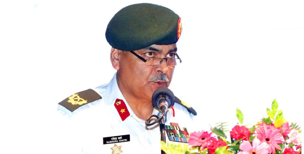नेपाली सेनाका सहायक रथी खत्री उपरथीमा बढुवा
