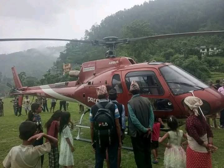 हुम्लादेखि विरामी बोकेर काठमाडौ उडेको प्रभुको हेलिकप्टर दैलेखमा  किन गरियो आकस्मिक अवतरण?