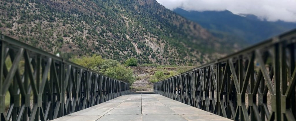 कालीगण्डकी नदीमा बेलिब्रिज जडान