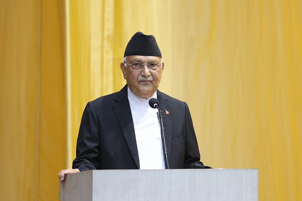 नेपाल र चीनबीचको सम्बन्धलाई पुस्ता पुस्तासम्म विस्तार गर्नुपर्छ: प्रधानमन्त्री ओली