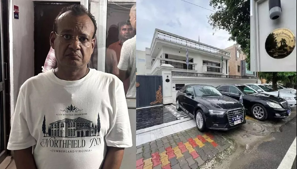 भारतको उत्तरप्रदेशमा भेटियो नक्कली दुताबास !
