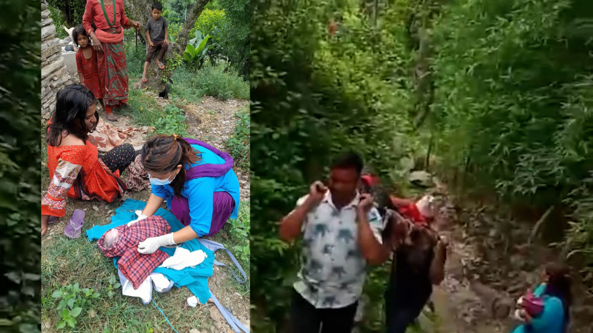 बाटोमै बच्चा जन्माएकी बाजुराकी पवित्रा लोहारको कथा