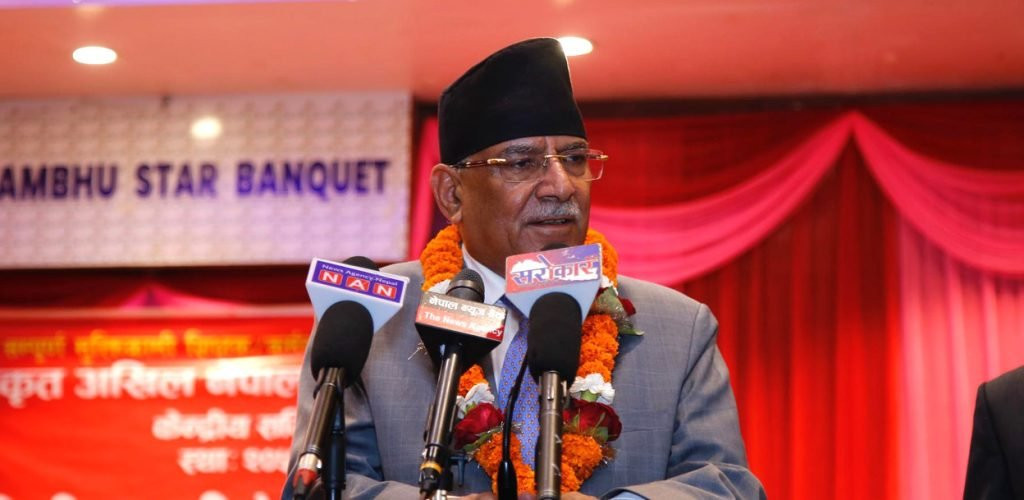 एमालेमा संकट गहिरिंदै छ : प्रचण्ड