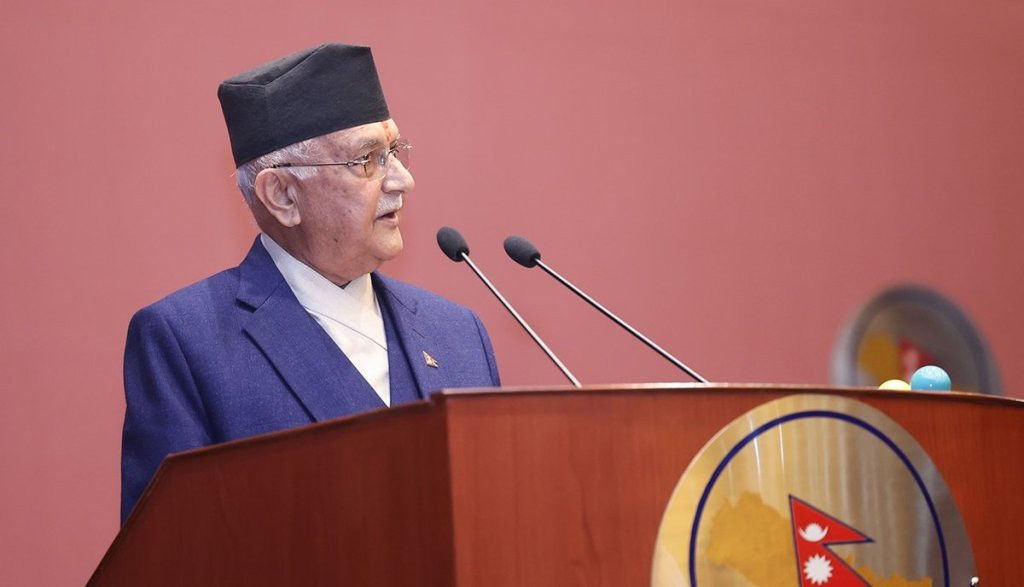 प्रधानमन्त्रीले आज राष्ट्रियसभामा सम्बोधन गर्दै
