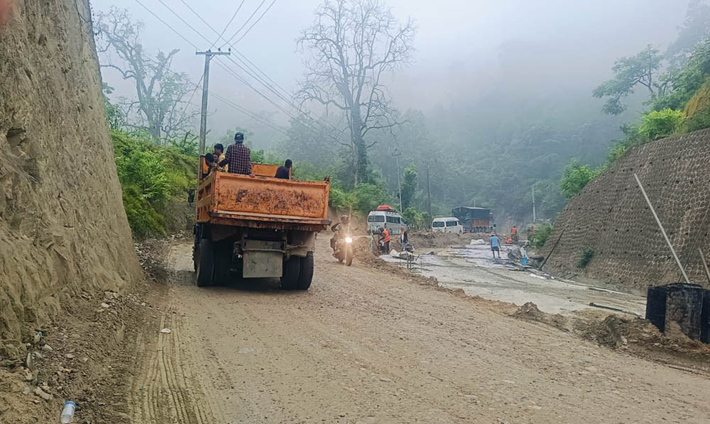 नारायणगढ–बुटवल सडक निर्माणको म्याद चौथो पटक थपियो