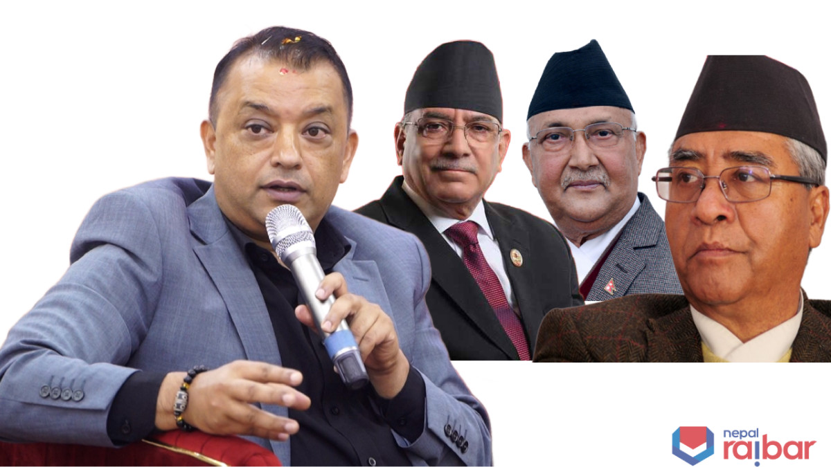 देउवा, ओली र प्रचण्डले राजनीतिबाट सन्यास लिए सबैभन्दा खुसी हुन्छुः गगन थापा